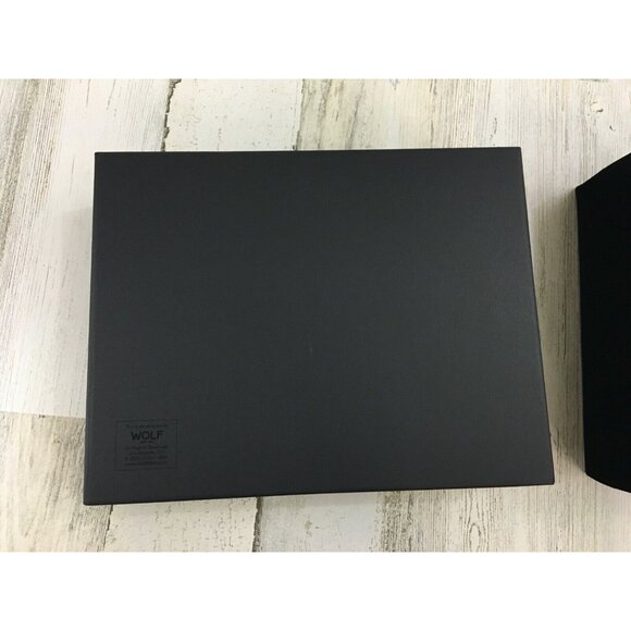 PACKAGING ONLY Box from WOLF Mustard Maria Medium Travel Jewelry Case - Picture 9 of 12